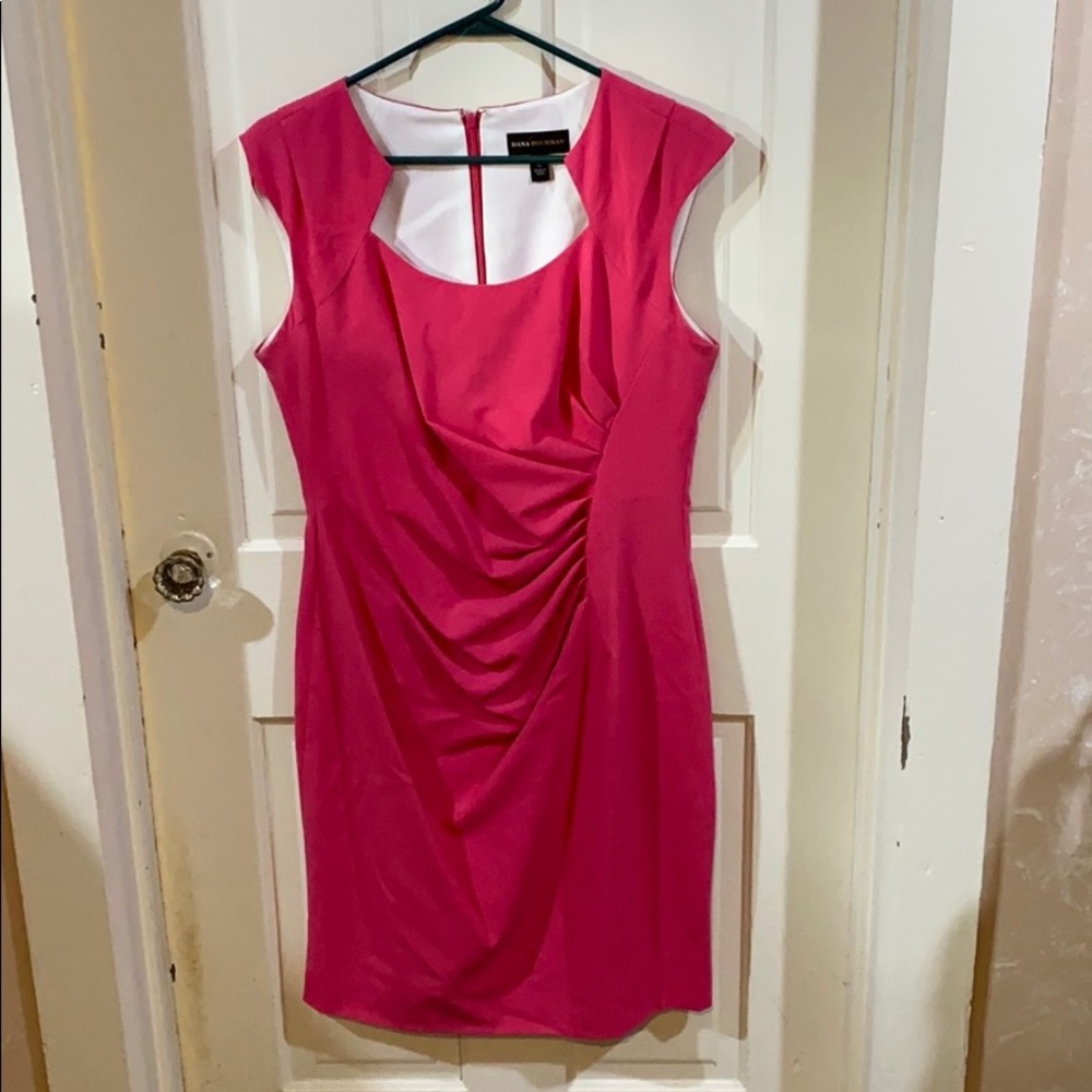 Dress by Dana Buchman pink fitted dress